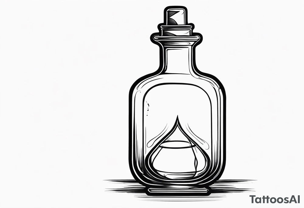 Potion Bottle tattoo idea