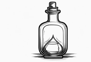 Potion Bottle tattoo idea