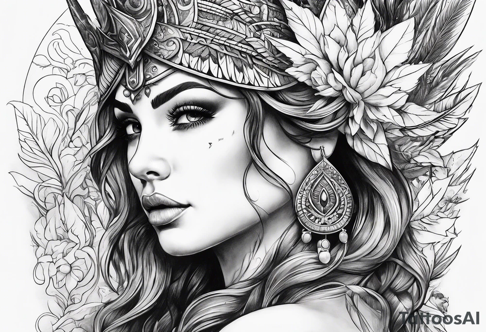 mythological tattoo idea