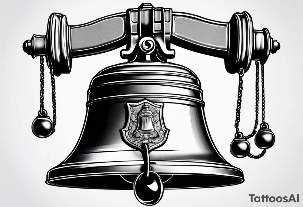 Liberty bell tattoo idea