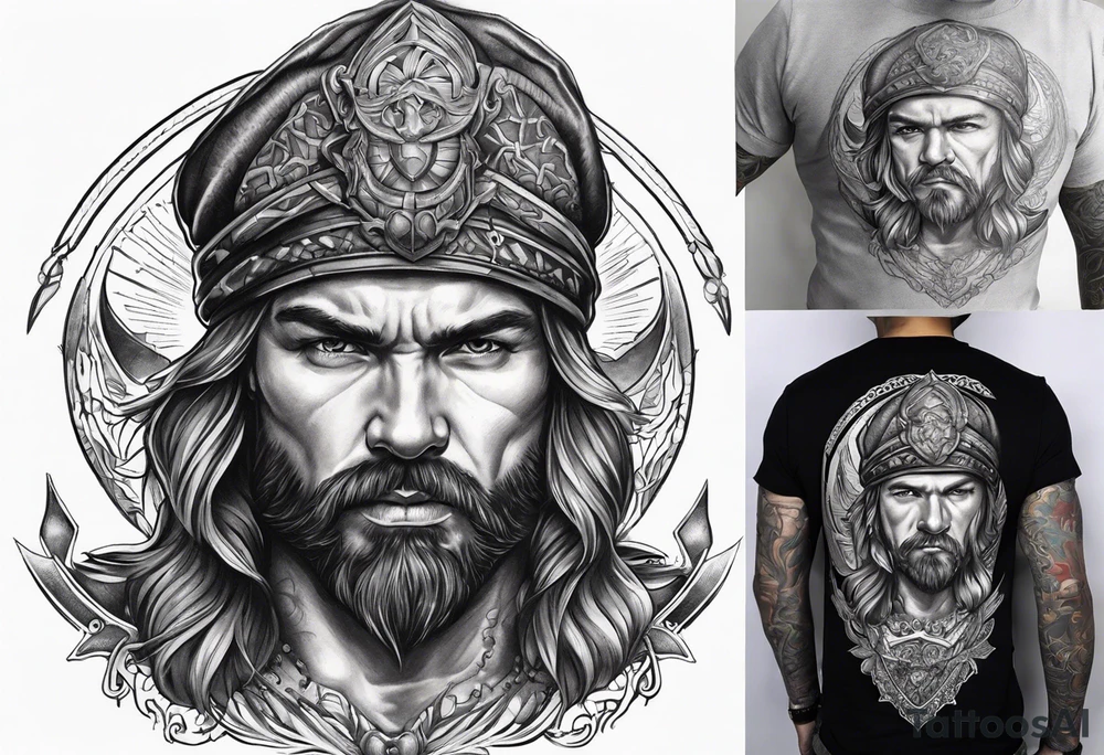 Prostate cancer warrior tattoo idea