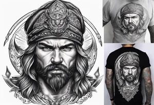 Prostate cancer warrior tattoo idea