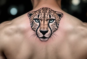 cheetah tattoo tattoo idea