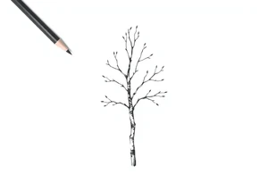 birch tree tattoo idea