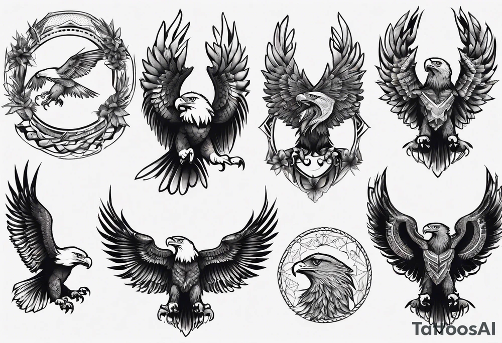 eagle tattoo idea