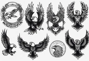 eagle tattoo idea