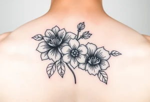 anishinaabe flowers tattoo idea