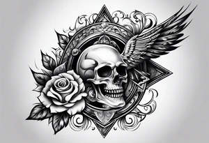 Underarm tattoo single with symbol 22 tattoo idea