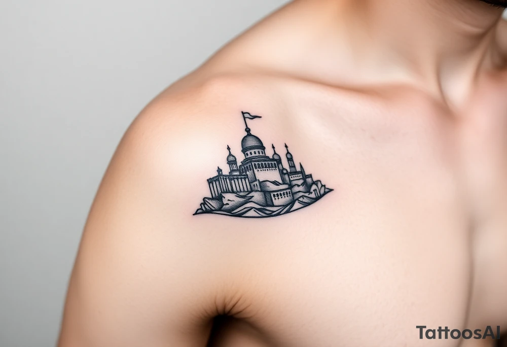 city of Atlantis
on arm tattoo idea