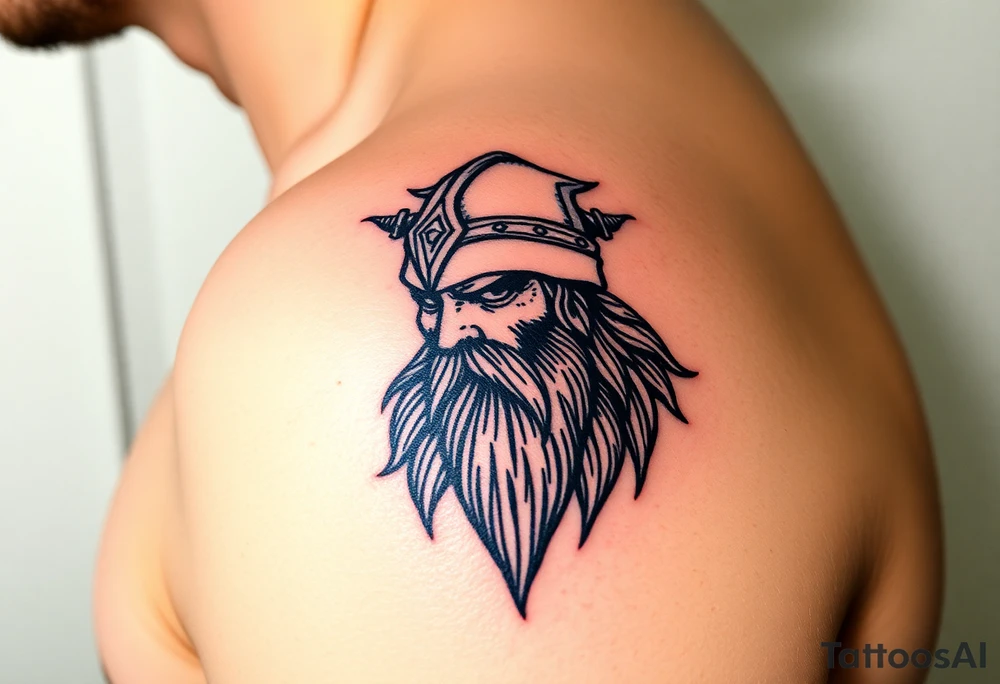 Something a viking warrior would have tattoo idea