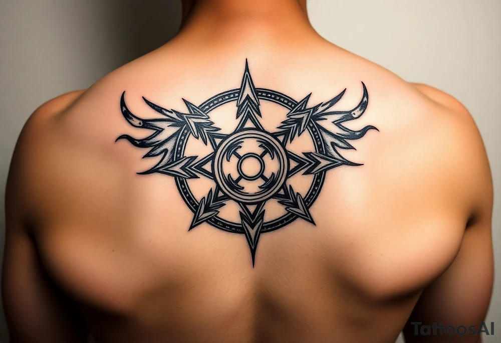 The human transmutation symbol from full metal alchemist tattoo idea