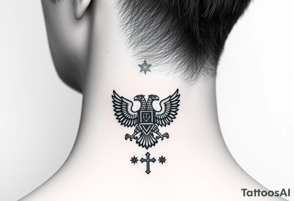 Top: Russian star 
Middle: Tiny double-headed eagle (simplified, more linework style)
Bottom: Orthodox church dome with a cross tattoo idea
