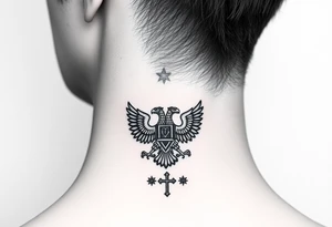 Top: Russian star 
Middle: Tiny double-headed eagle (simplified, more linework style)
Bottom: Orthodox church dome with a cross tattoo idea
