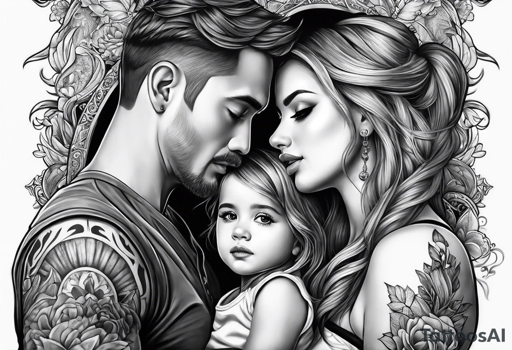 Father Daughter tattoo idea