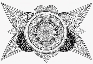 Schöne Zukunft nicht zurück schauen
Männlich tattoo idea