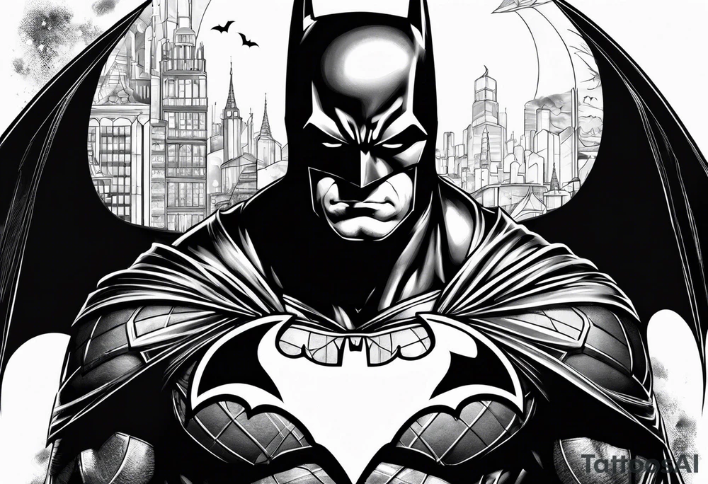 Batman tattoo idea