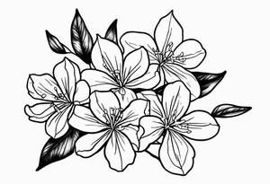 syringa vulgaris tattoo idea