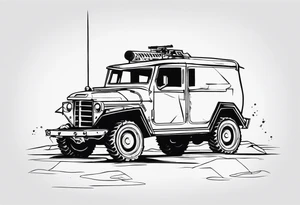 Something from Wasteland 3 game. tattoo idea