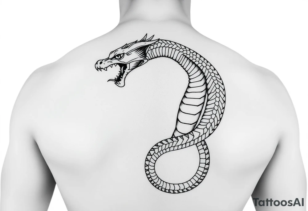 Magestic Sea serpent arm sleeve tattoo tattoo idea