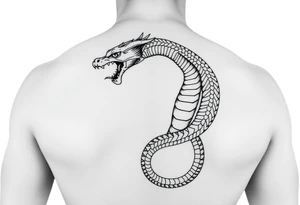 Magestic Sea serpent arm sleeve tattoo tattoo idea