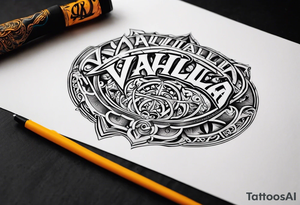 Valhalla tattoo idea