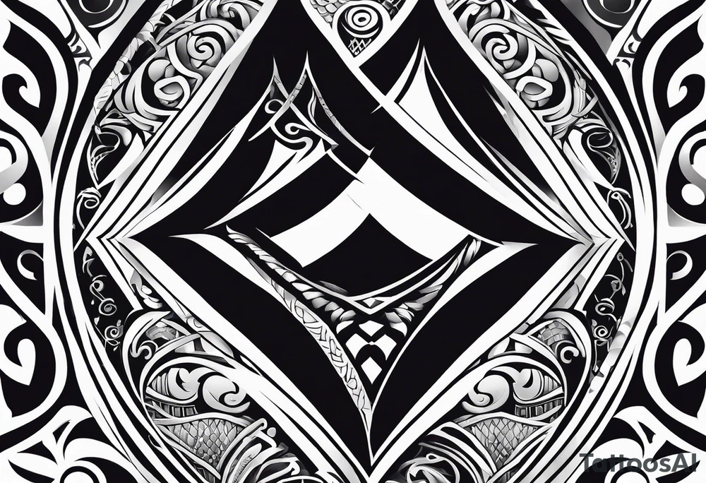ngati tu wharetoa tattoo idea