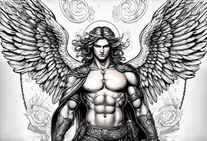 Michael the Archangel protecting me tattoo idea