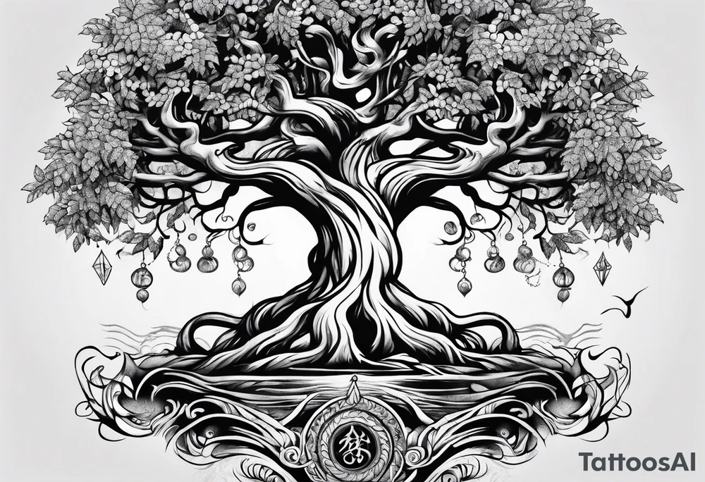 yggdrasil tattoo idea