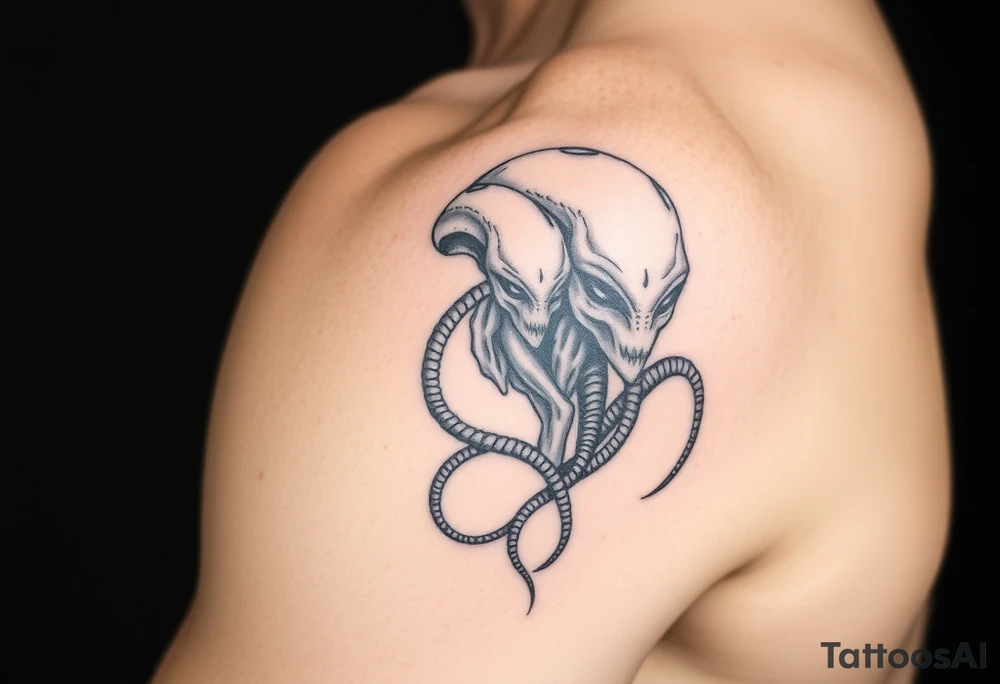 Aliens, drugs, and sex tattoo idea