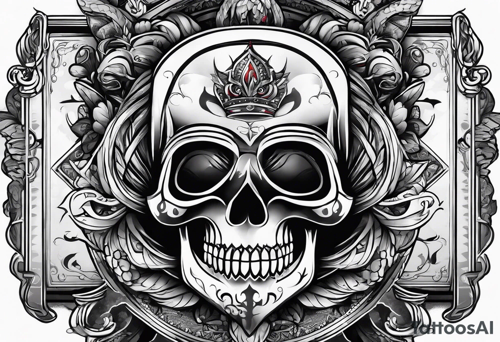 Ace cards tattoo idea