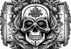 Ace cards tattoo idea