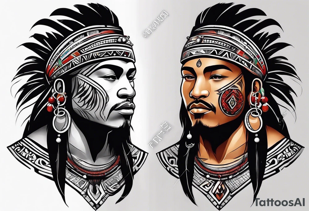 🇵🇷  🇻🇮  🇹🇹 taino tattoo idea