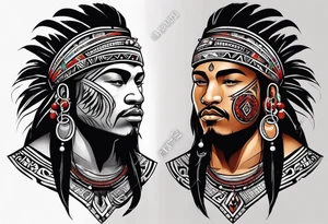 🇵🇷  🇻🇮  🇹🇹 taino tattoo idea