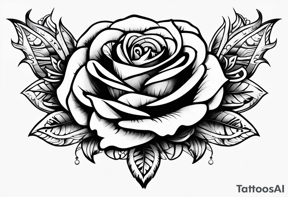 The name jasmina with a rose tattoo idea
