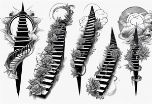 Stairway to heaven tattoo idea