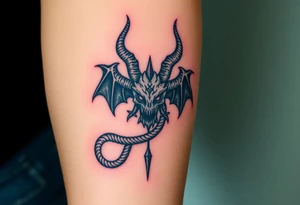 Mehrunes Dagon tattoo idea