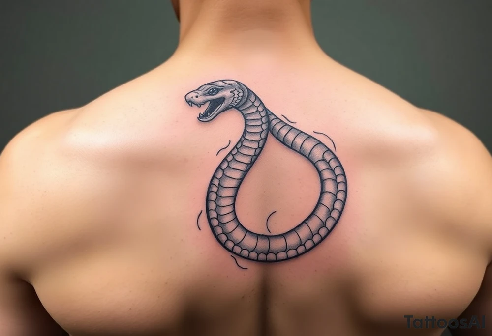 virgo  earth snake tattoo idea