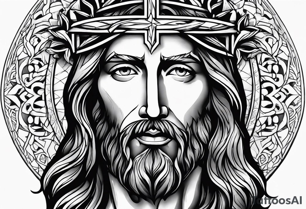 Jesus tattoo idea