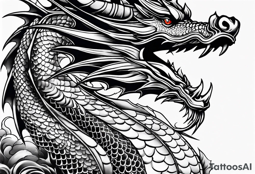 Dragon shimmerscale. tattoo idea