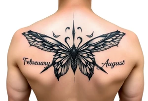Something to represent mother and two daughters Sarah and Nora birth months are February January and August tattoo idea