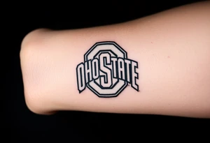 Ohio state  buckeye football tattoo idea