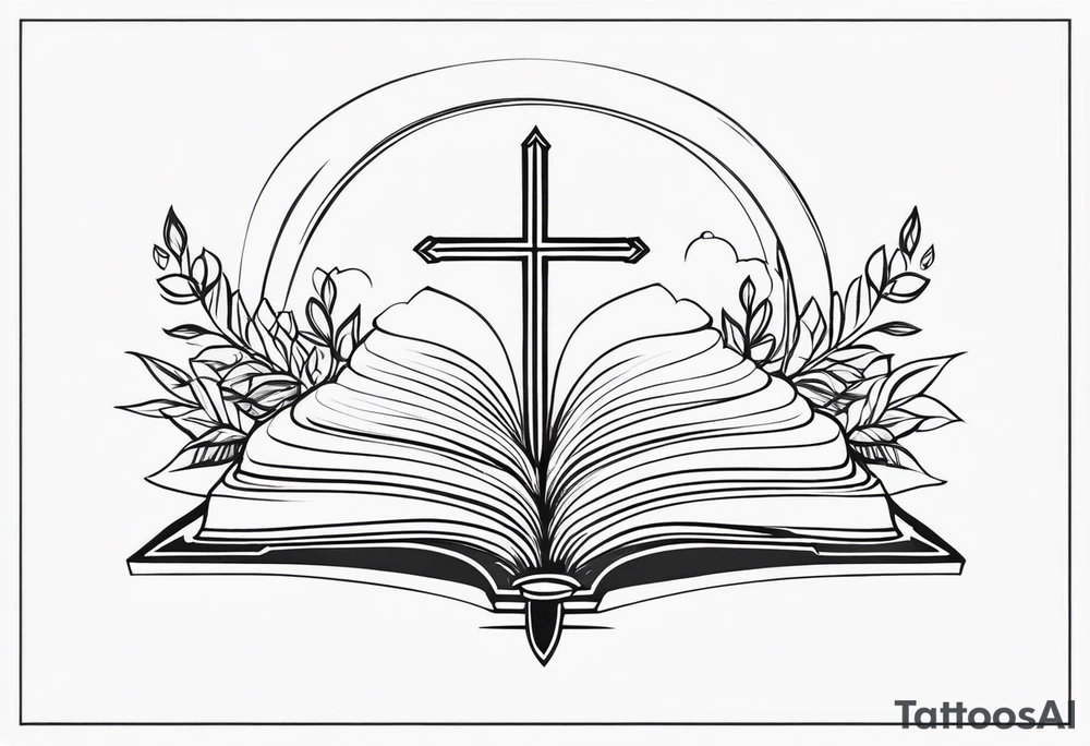Quote from the Bible tattoo idea