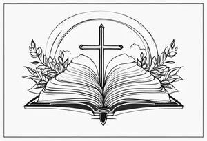 Quote from the Bible tattoo idea
