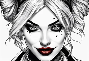 Harley Quinn tattoo idea