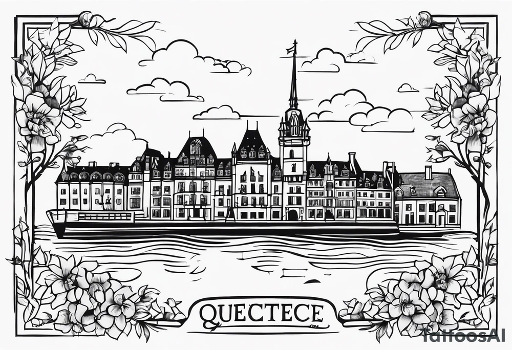 Quebec tattoo idea