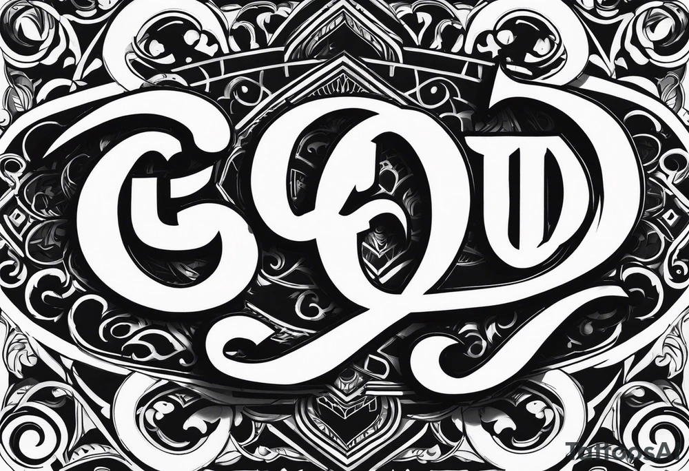 But God; tattoo idea