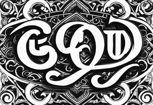 But God; tattoo idea