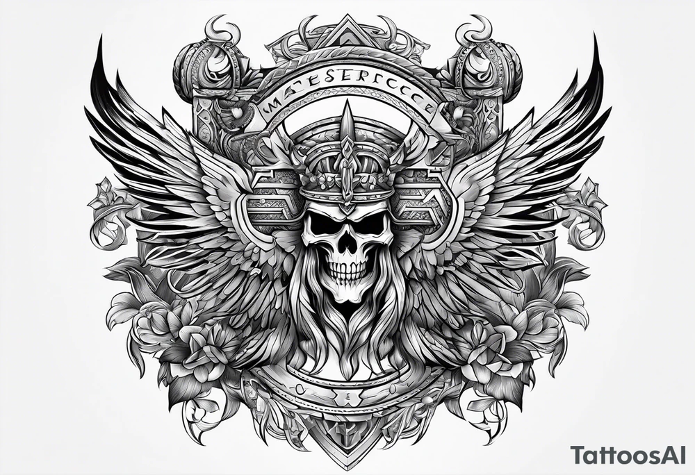 Victory or valhalla tattoo idea