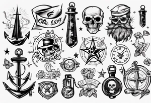 Old school tattoo idea