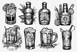 Bartender tattoo idea